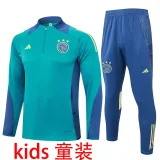 2025 Ajax Green Kids Sweater Tracksuit