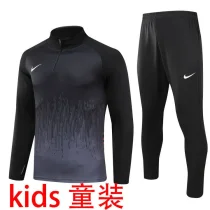 2025 NK~ Black Kids Sweater Tracksuit