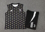 2025 Juventus Black Vest Training Jersey (A Set)