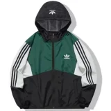 2025 AD~ Green Black Windbreaker