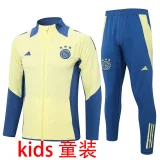 2025 Ajax Yellow Kids Jacket Tracksuit