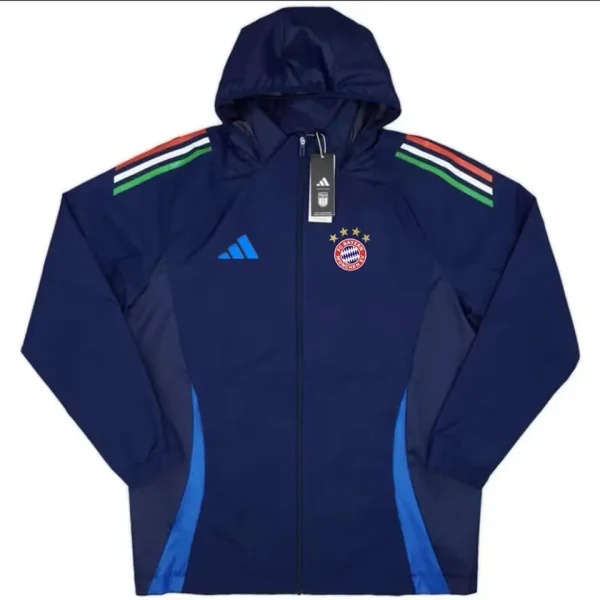 2024/25 Bayern Sapphire Blue Windbreaker