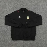 2023/24 Argentina Black Windbreaker