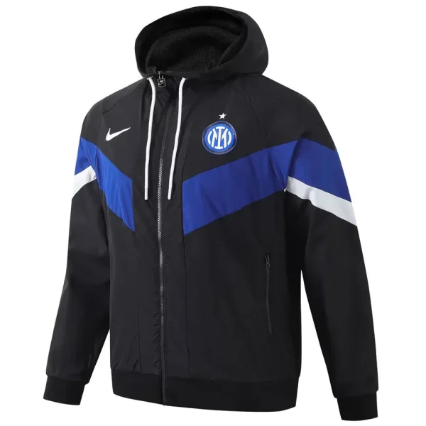 2024/25 Inter Milan Black Windbreaker