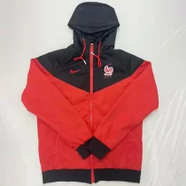 2024/25 France Red Black Windbreaker