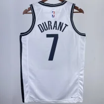 2023/24 Nets DURANT #7 White NBA Jerseys