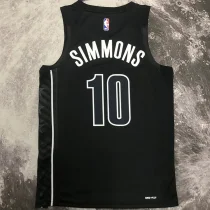 2023 Nets SIMMONS #10 Black NBA Jerseys