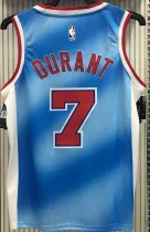 Nets DURANT #7 Limited Edition Blue NBA Jerseys Hot Pressed