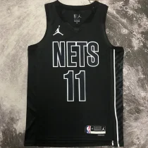2023 Nets IRVING #11 Black NBA Jerseys
