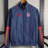 2023/24 Bayern Sapphire Blue Windbreaker