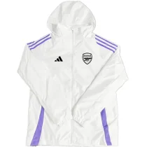 2024/25 Arsenal White Windbreaker