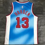 Nets Harden #13 Limited Edition Blue NBA Jerseys Hot Pressed