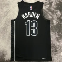 2023 Nets HARDEN #13 Black NBA Jerseys