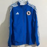 2023/24 Roma White Blue Reversible Windbreaker