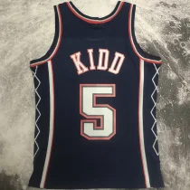 2006/07 Nets KIDD #5 Retro Dark Blue NBA Jerseys