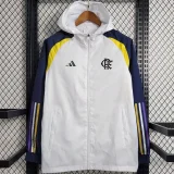 2023/24 Flamengo White Windbreaker