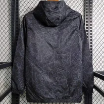 2023/24 Man United Black Windbreaker