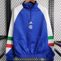 2023/24 Flamengo Blue Half Windbreaker