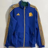 2023/24 Roma Green Blue Reversible Windbreaker