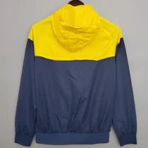 2023/24 Al-Nassr Sapphire Blue Yellow Windbreaker