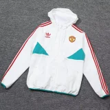 2023/24 Man United White Windbreaker
