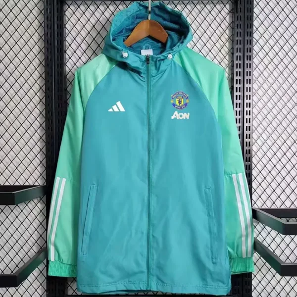 2023/24 Man United Green Windbreaker