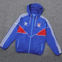 2023/24 Lyon Blue Windbreaker