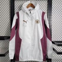 2023/24 Man City White Windbreaker