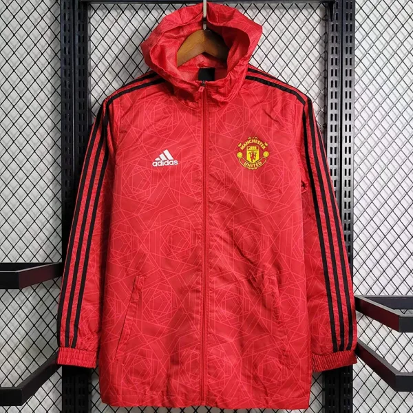 2023/24 Man United Red Windbreaker