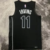 2023 Nets IRVING #11 Black NBA Jerseys