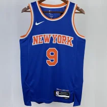 2023/24 NY Knicks BARRETT #9 Blue NBA Jerseys