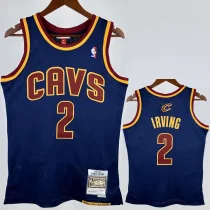 2011/2012 Cleveland Cavaliers IRVING #2 Royal blue Retro Top Quality Hot Pressing NBA Jersey