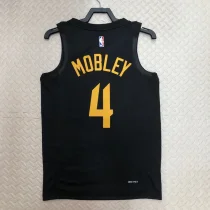 2022/23 Cleveland Cavaliers MOBLEY #4 Black Top Quality  NBA Jersey (Trapeze Edition)