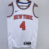 2023/24 NY Knicks ROSE #4 White NBA Jerseys