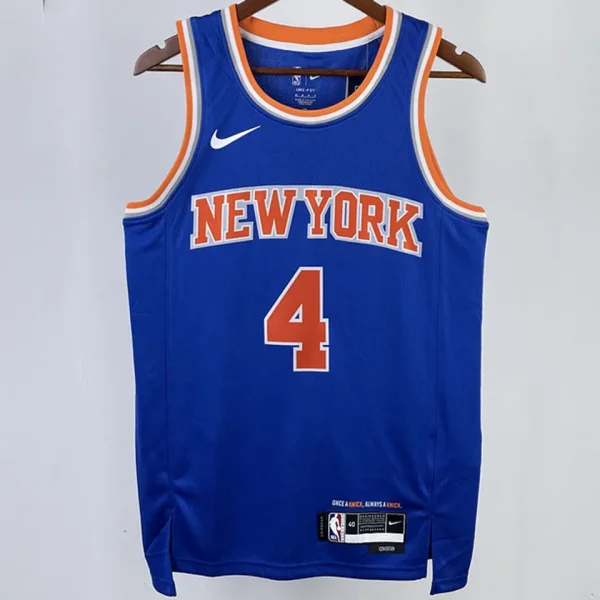 2023/24 NY Knicks ANTHONY #7 Blue NBA Jerseys