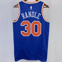 2023/24 NY Knicks RANODLE #30 Blue NBA Jerseys