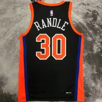 2023 NY Knicks RANODLE #30 Black City Edition NBA Jerseys