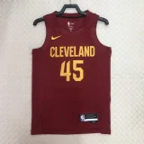 2022/23 Cleveland Cavaliers MITCHELL #45 Red Top Quality  NBA Jersey