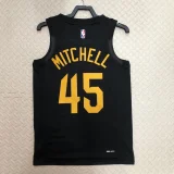 2022/23 Cleveland Cavaliers MITCHELL #45 Black Top Quality  NBA Jersey (Trapeze Edition)