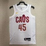 2022/23 Cleveland Cavaliers MITCHELL #45 White Top Quality  NBA Jersey