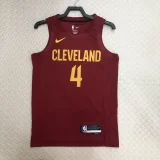 2022/23 Cleveland Cavaliers MOBLEY #4 Red Top Quality  NBA Jersey