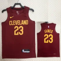 2022/23 Cleveland Cavaliers JAMES #23 Red Top Quality  NBA Jersey
