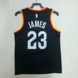 2022/23 Cleveland Cavaliers JAMES #23 Black City Edition Top Quality  NBA Jersey