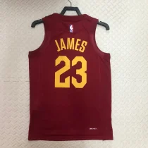 2022/23 Cleveland Cavaliers JAMES #23 Red Top Quality  NBA Jersey