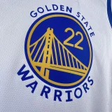 2023/24 Warriors WIGGINS #22 White NBA Jerseys