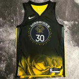 Warriors CURRY #30 Black City Edition NBA Jerseys