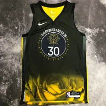 Warriors CURRY #30 Black City Edition NBA Jerseys