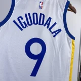 2023/24 Warriors IGUODALA #9 White NBA Jerseys