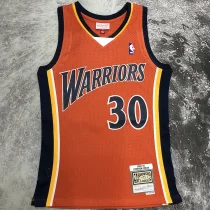 2009/10 Warriors CURRY #30 Orange Retro NBA Jerseys