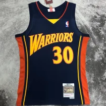 2009/10 Warriors CURRY #30 Purplish Blue Retro NBA Jerseys